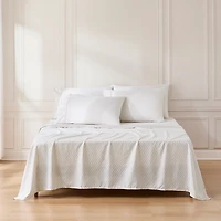 Neutral Geometric Diamond 6-pc. Full Sheet Set