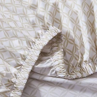 Neutral Geometric Diamond 4-pc. Twin Sheet Set