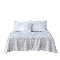 Blue Botanical 6-pc. King Sheet Set