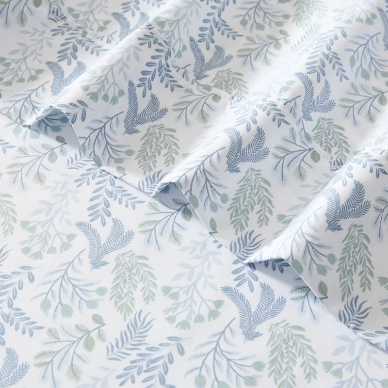 Blue Botanical 6-pc. Full Sheet Set