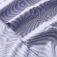 Violet Retro Waves 4-pc. Twin Sheet Set
