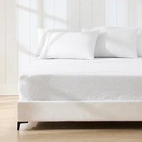 Gray Wavy Checkered 6-pc. Queen Sheet Set