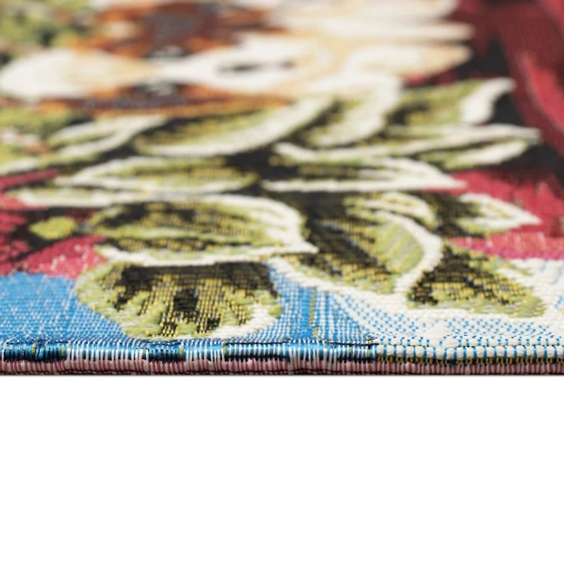 Pups in a Wagon Christmas Doormat