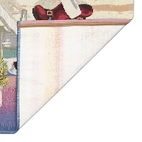 Beach Holiday Christmas Doormat