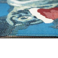 Sea Turtle Santa Doormat, 24x34