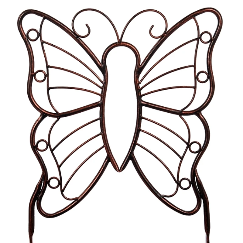 Bronze Metal Bufferfly 3-pc. Bistro Set