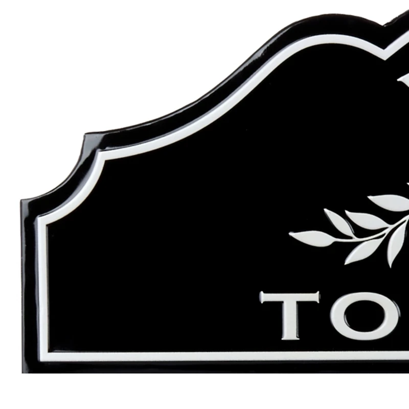 Welcome to Our Garden Metal Outdoor Wall Plaque