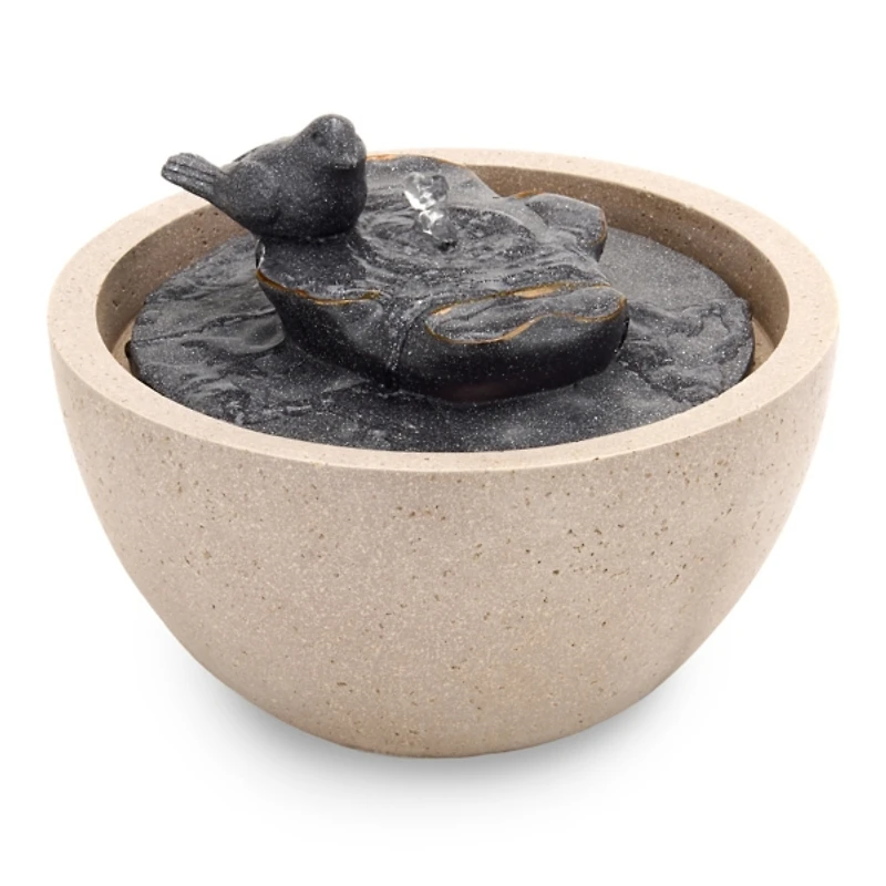 LED Bird Friend Outdoor Fountain