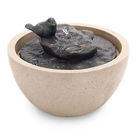 LED Bird Friend Outdoor Fountain