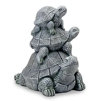 Turtle Trio Outdoor Statue