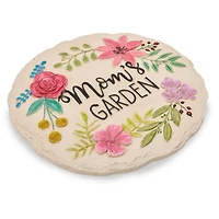 Mom's Garden Floral Stepping Stone