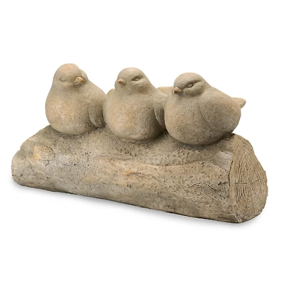 Birds on a Branch Outdoor Statue