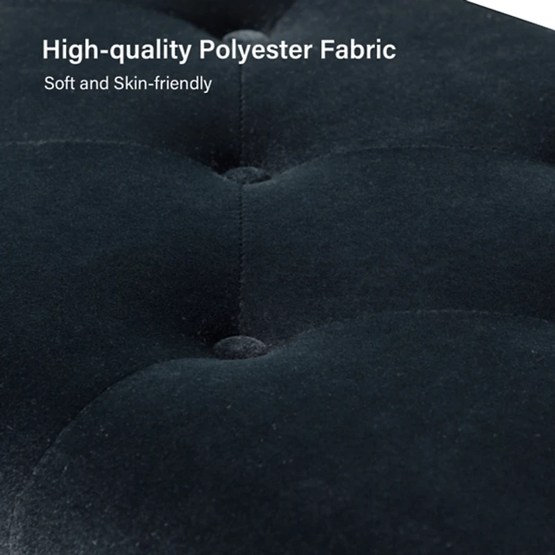 Achilles Tufted Storage Bench