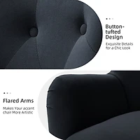 Danel Tufted Wingback Accent Chair