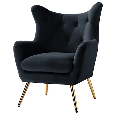 Danel Tufted Wingback Accent Chair