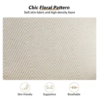 Umberto Tan Herringbone Accent Chair