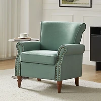 Cythnus Sage Green Accent Chair