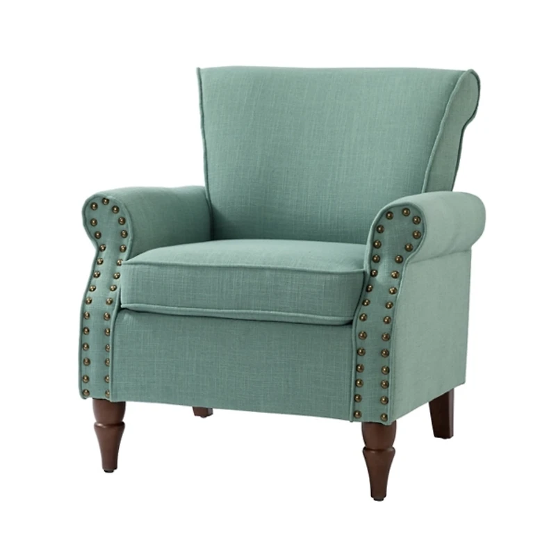 Cythnus Sage Green Accent Chair