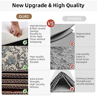 Erica Blue Damask Accent Chair