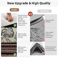 Erica Gray Floral Accent Chair