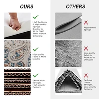 Lambert Blue Paisley Accent Chair