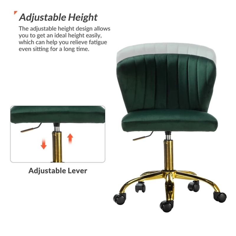 Velvet Ilia Office Chair