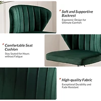 Velvet Ilia Office Chair
