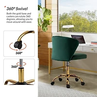 Velvet Ilia Office Chair