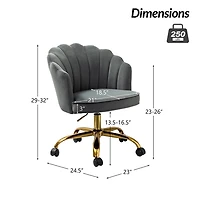 Velvet Belanda Office Chair