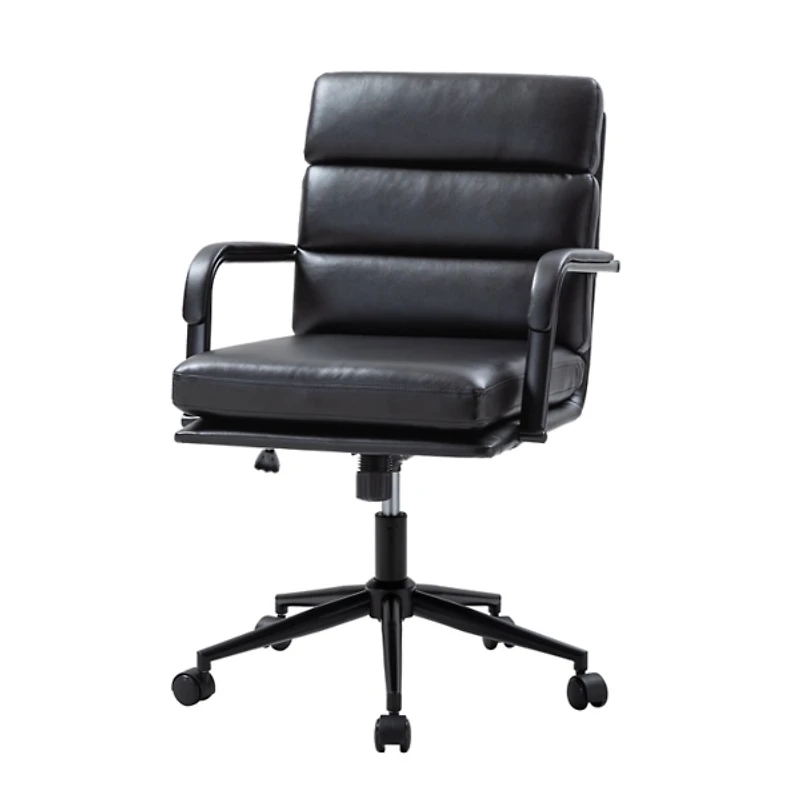 Faux Leather Indigo Office Chair