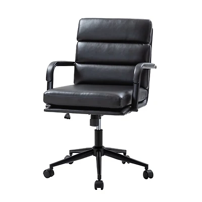 Faux Leather Indigo Office Chair