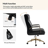 Faux Leather Conan Executive Office Chair
