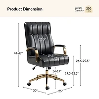 Faux Leather Conan Executive Office Chair