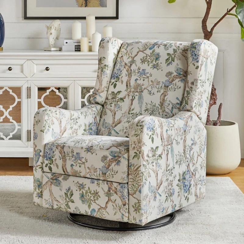 Blue Bird George Wingback Recliner
