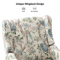 Blue Bird George Wingback Recliner