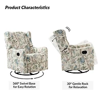 Blue Bird George Wingback Recliner