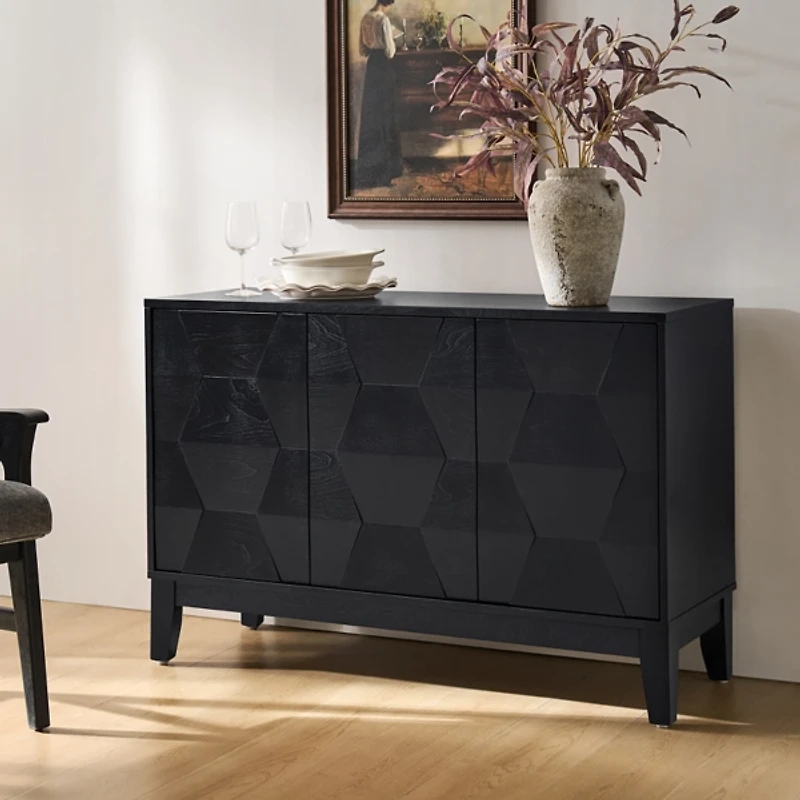 Black Wood Joyce Sideboard