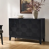 Black Wood Joyce Sideboard