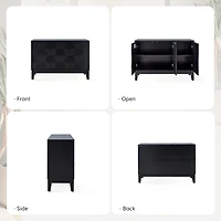 Black Wood Joyce Sideboard