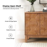Natural Wood Joyce Sideboard