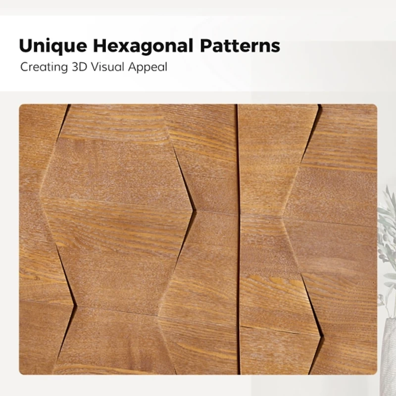 Natural Wood Joyce Sideboard