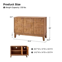 Natural Wood Joyce Sideboard