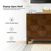 Walnut Wood Joyce Sideboard