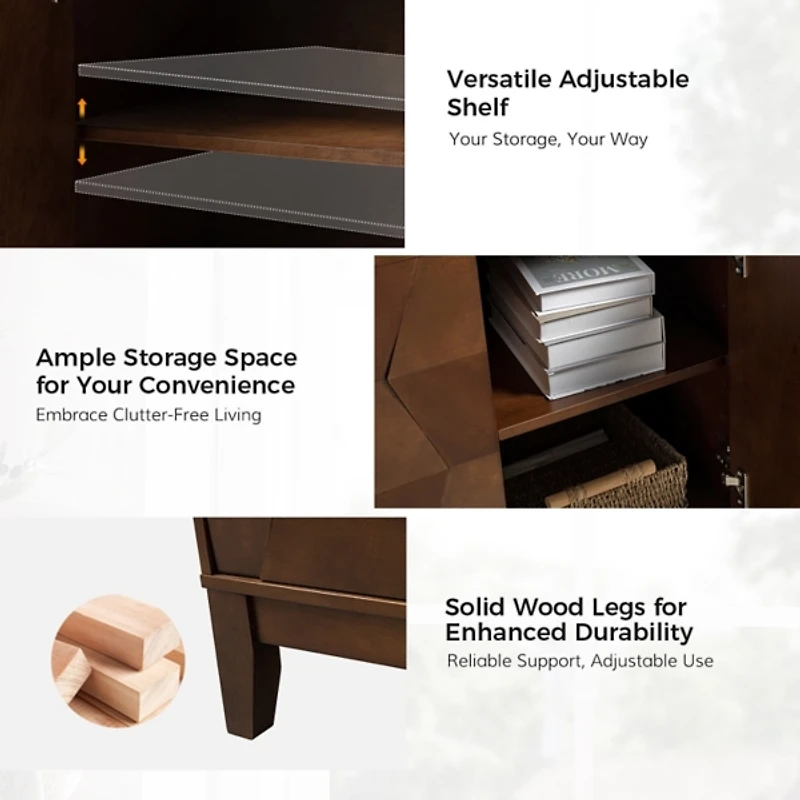 Walnut Wood Joyce Sideboard