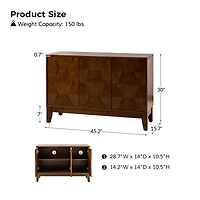 Walnut Wood Joyce Sideboard