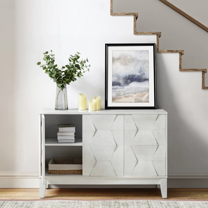 White Wood Joyce Sideboard
