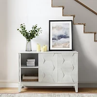 White Wood Joyce Sideboard