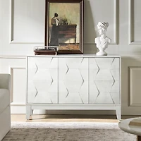 White Wood Joyce Sideboard