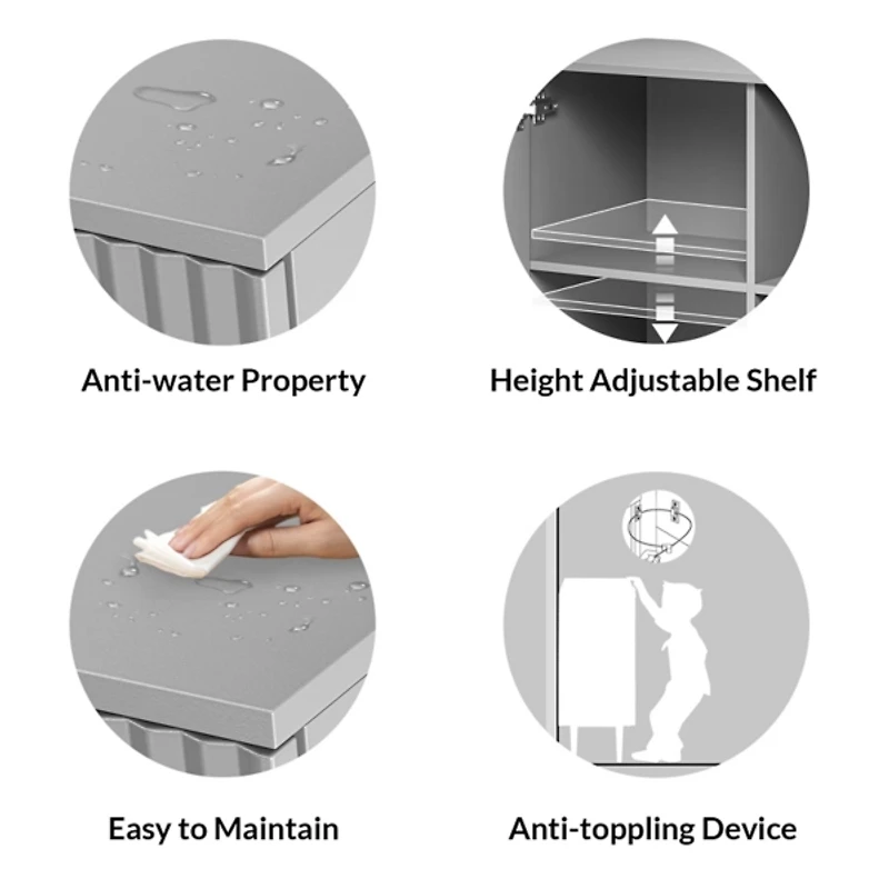 Burkart 2-Door Cabinet