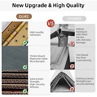 Rustic Blue Hippe 2-Door Cabinet